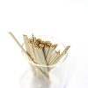 bamboo fiber three holes straw